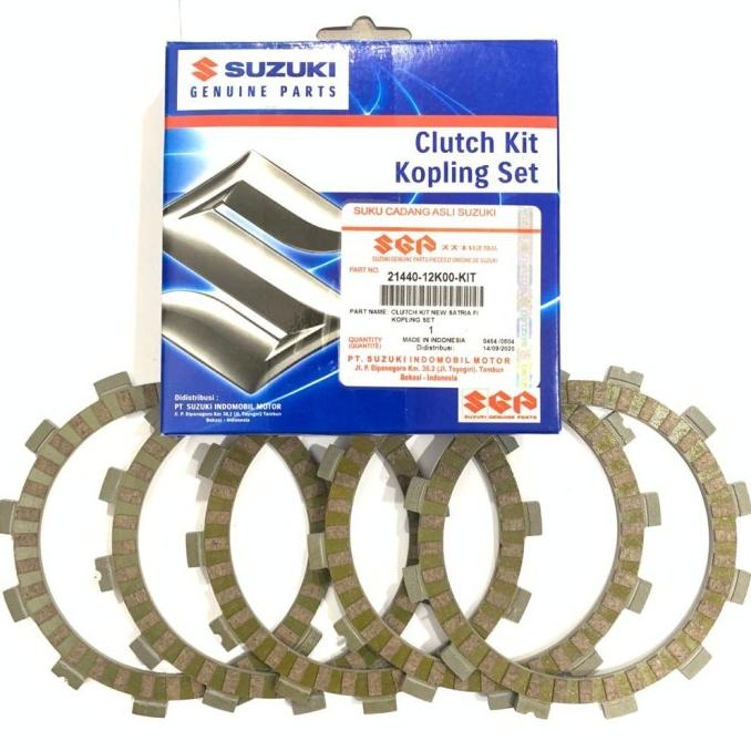 KAMPAS KOPLING SATRIA FU 150 FI KARBU GSX S R 150 FXR RGR 12K00 SET