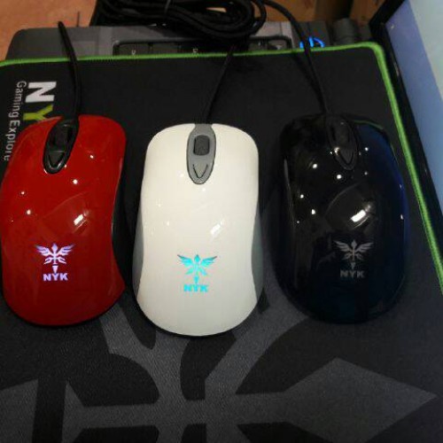 MOUSE MOS GAMING GAME NYK G-03 AKSESORIES KOMPUTER LAPTOP PC RGB