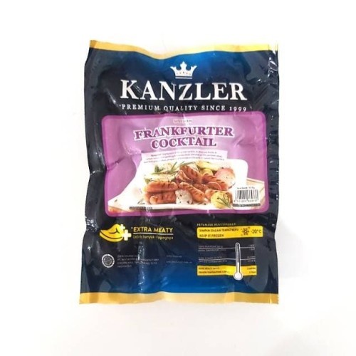 

Kanzler Sosis Frankfurter Cocktail 500gr