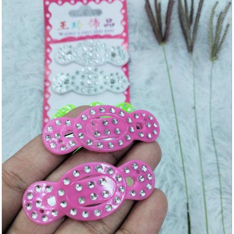 jepit mutiara lucu motif 1 pcs