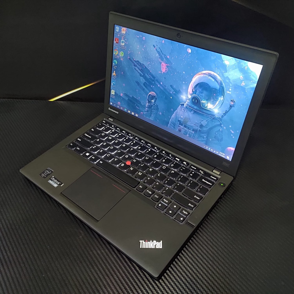 Laptop Lenovo X240 core i5 gen 4 Ram 8gb SSD 256gb backlight - Windows 10