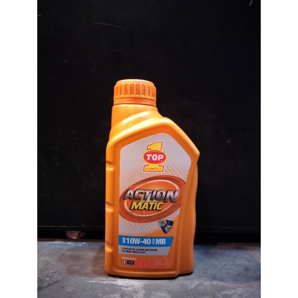 oli top 1 action matic 10w-40 800ml original