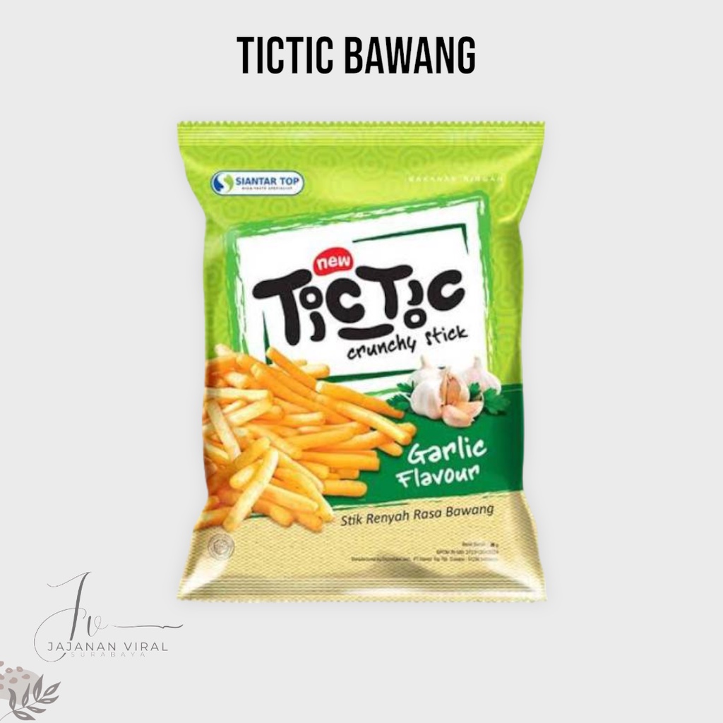 

Tic Tic Crunchy Stick Rasa Bawang 25Gram