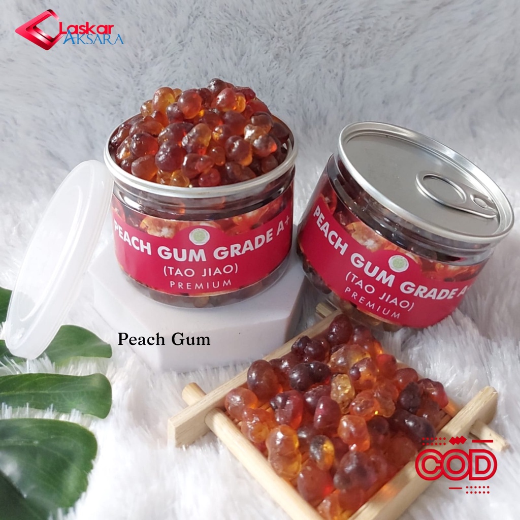 

Can - Peach Gum Grade A+ Tao Jiao Getah Persik / Premium