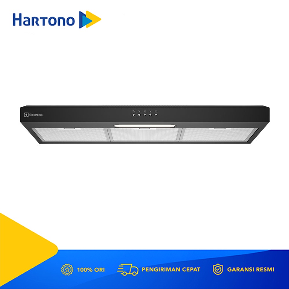 Electrolux ECF9214B Tudung Penghisap Asap Slim Line 90cm Hitam
