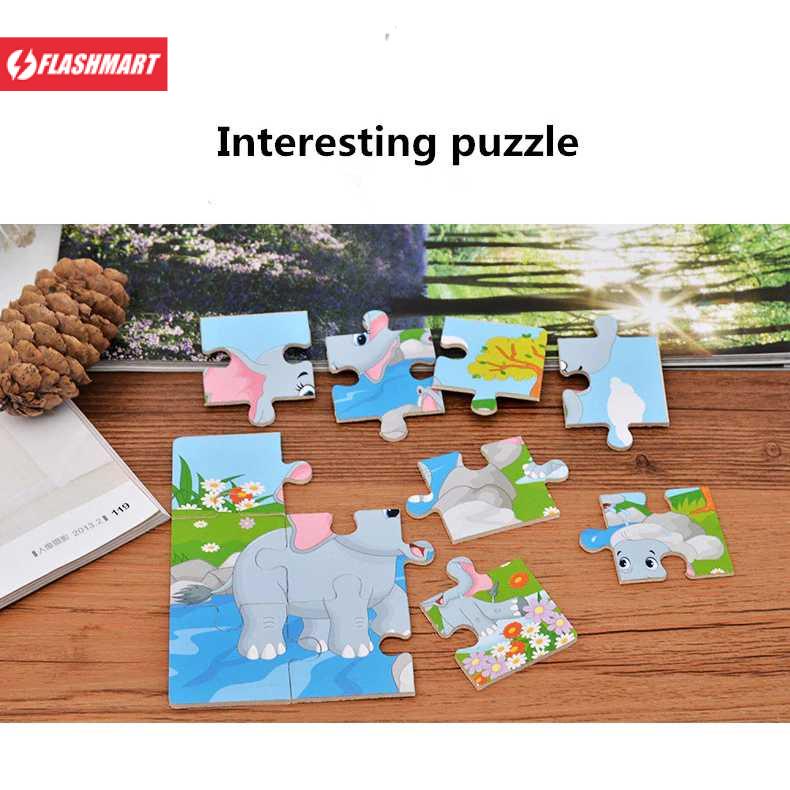 Flashmart Mainan Anak Cartoon Puzzle Children Toy - KW-814