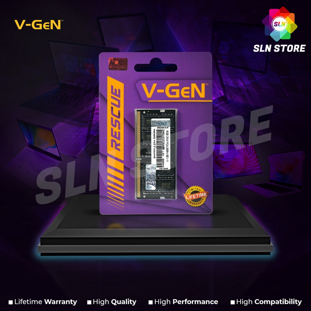 SODIMM DDR4 16GB 2666MHz V-GeN Platinum PC-21300 RAM Laptop Vgen Rescue 2666 MHz