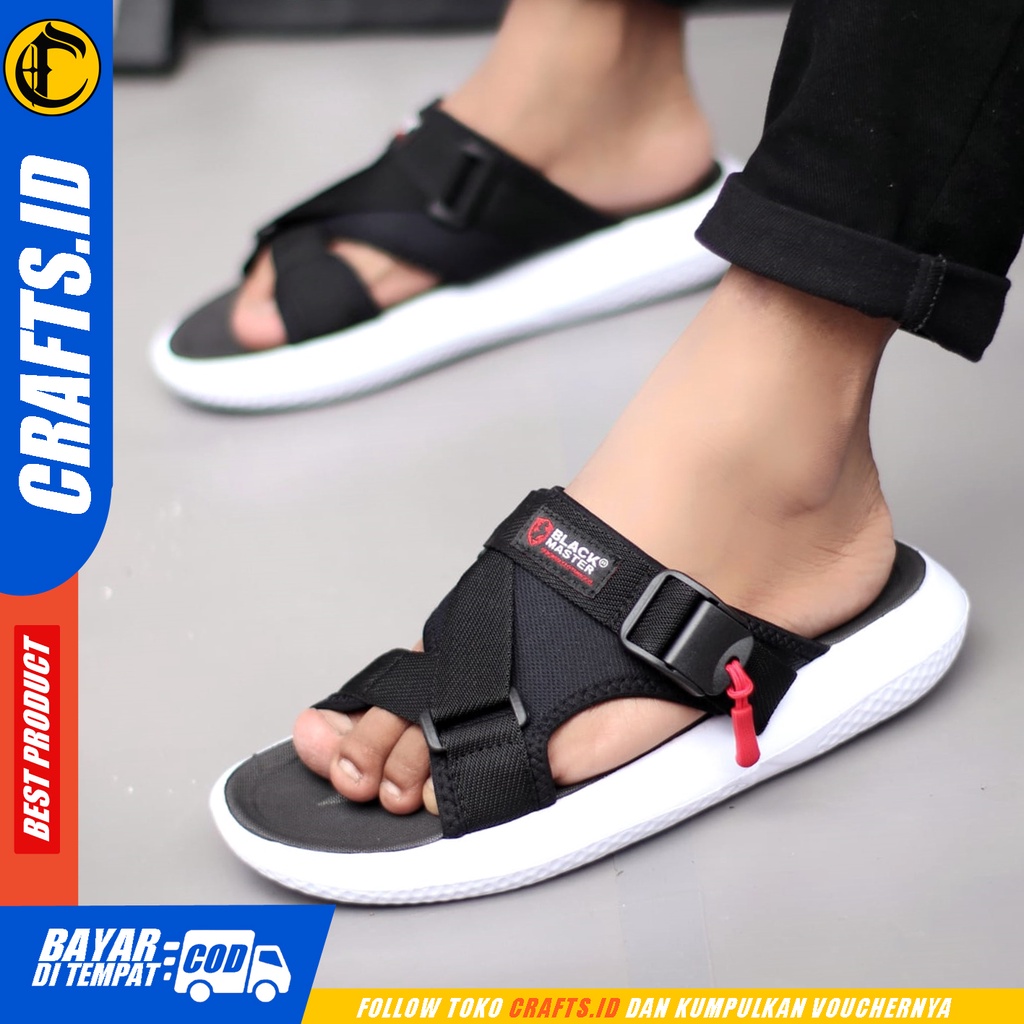 Sandal Slide Pria Sendal Slop Casual Crafts Hendrix