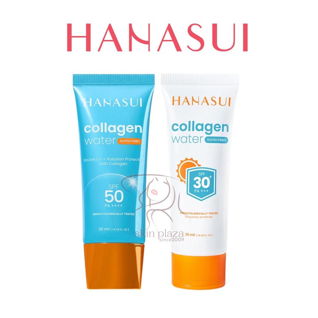 Hanasui Collagen Water Sunscreen SPF 50 SPF 30 Sunblock Wajah