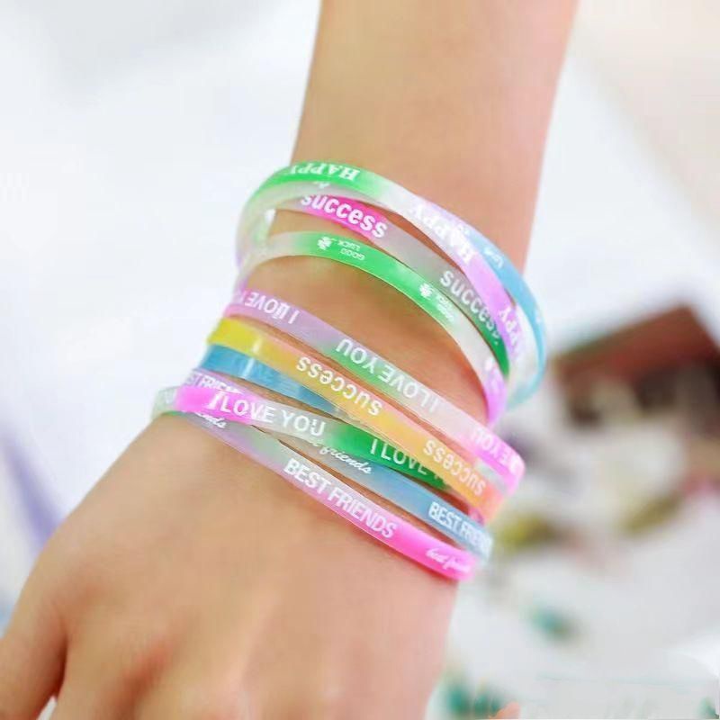 GELANG KARET GLOW IN THE DARK SILICCON (BEPINK OFFICIAL)