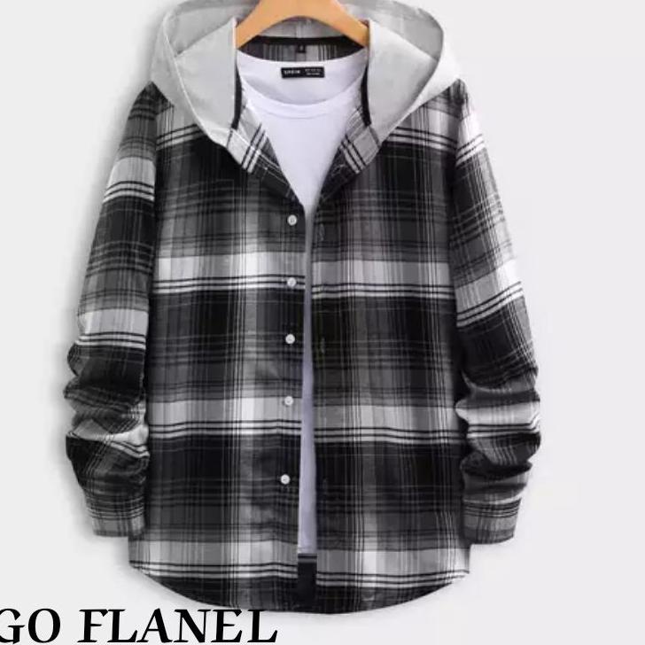 ← KEMEJA FLANEL HOODIE PANJANG - KEMEJA HOODIE PREMIUM PANJANG PRIA - HOODIE KEMEJA BERTUDUNG FLANEL