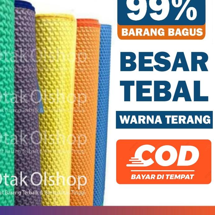 ➩ KARPET TIKAR POLOS JUMBO  | Karpet spon Mercy tikar bentol timbul / tikar polos ➪