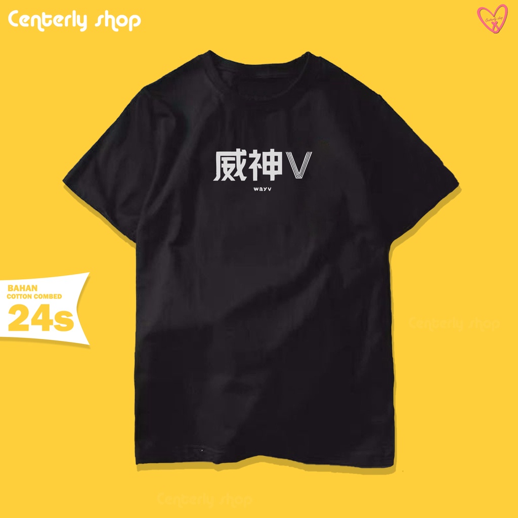 Kaos Wayv Lucas Xiaojun Hendery Ten Winwin Yangyang Kun Tshirt Semi Oversize