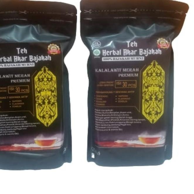 

♂ Paket 2 Pack Teh bajakah/akar bajakah/Kayu bajakah/teh bajakah merah isi 30 premium 100% asli kalimantan ➮