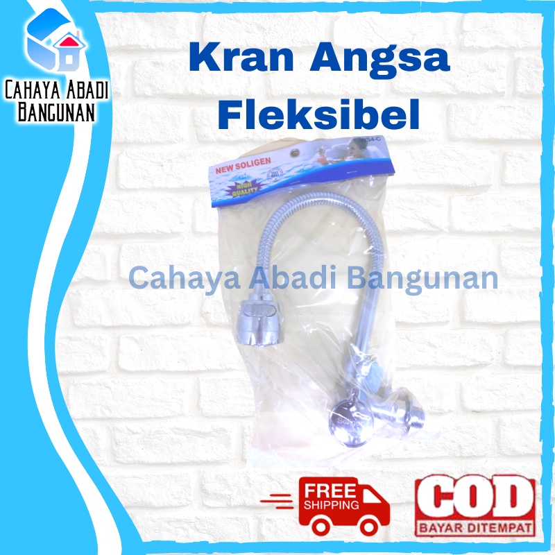 Kran Keran Air Cuci Piring Angsa Fleksibel