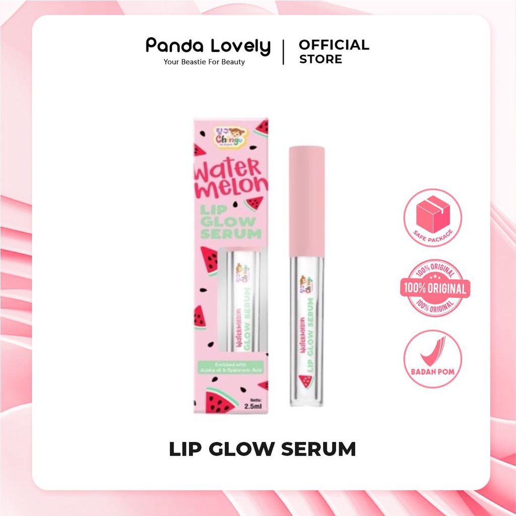 [READY STOK FREE GIFT ]Chingu by Kiyowo Lip Serum Lip Glow Serum Watermelon / Lip Serum / Lip Gloss 