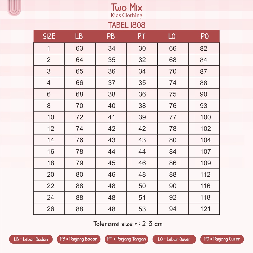 Two Mix - Raya Collection 2024 - Baju Gamis Anak Perempuan - Dress Anak Muslim Cewek M1808-1