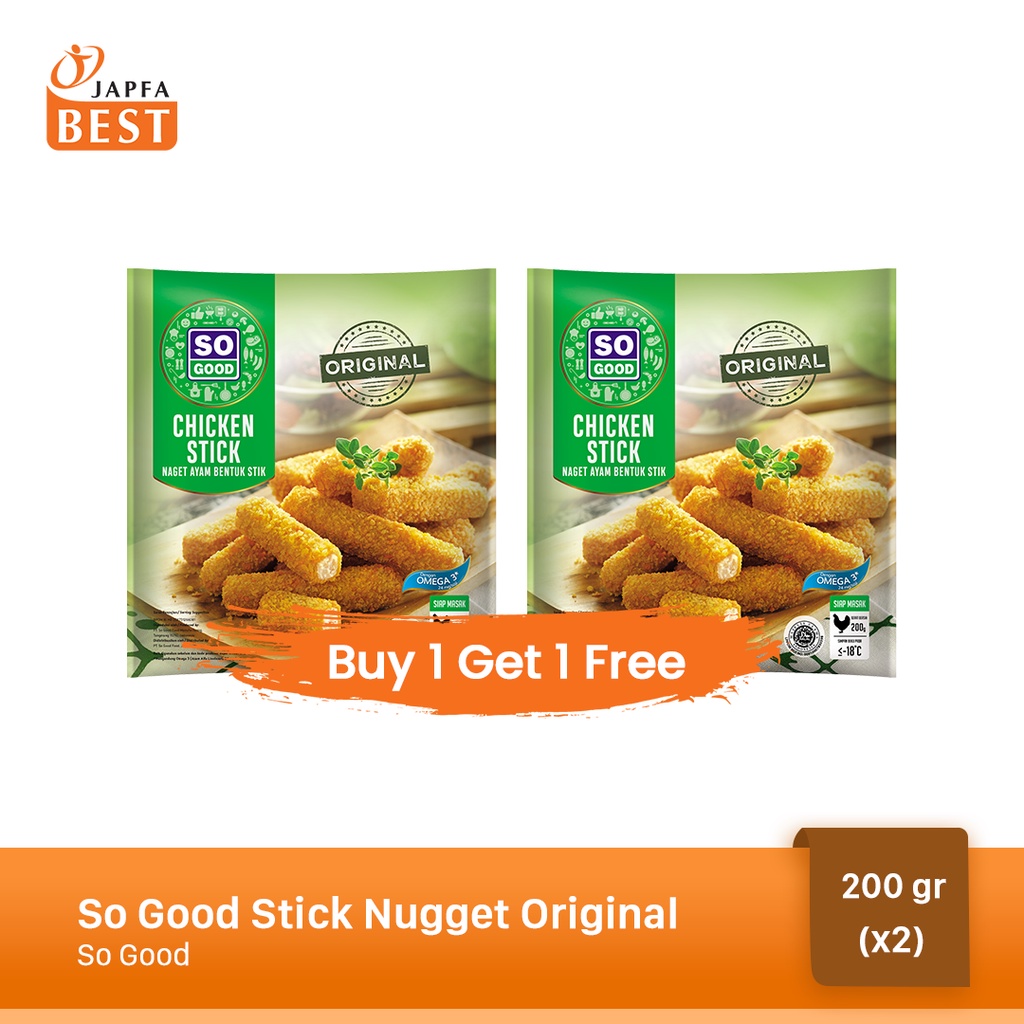 So Good Stick Nugget Original 200 gr [BUY 1 GET 1 FREE]