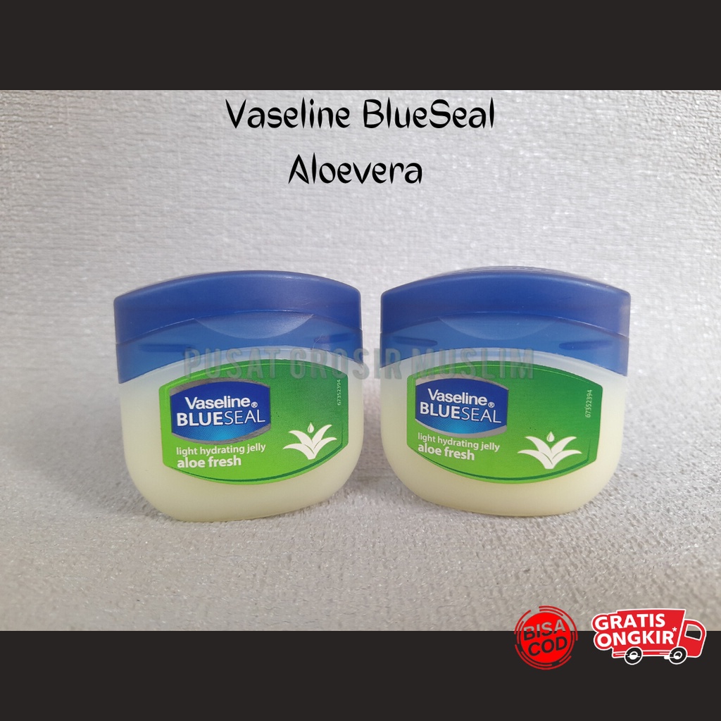 (ALL) Promo Vaseline BlueSeal Aloevera dan Vaseline Smooth Petroleum Jelly 50 ML