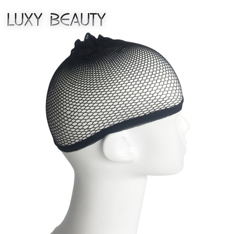 Xiuhu Wig Cap Hair Wig Net Weaving Cap Hairnet Jaring Rambut Palsu Hair Net