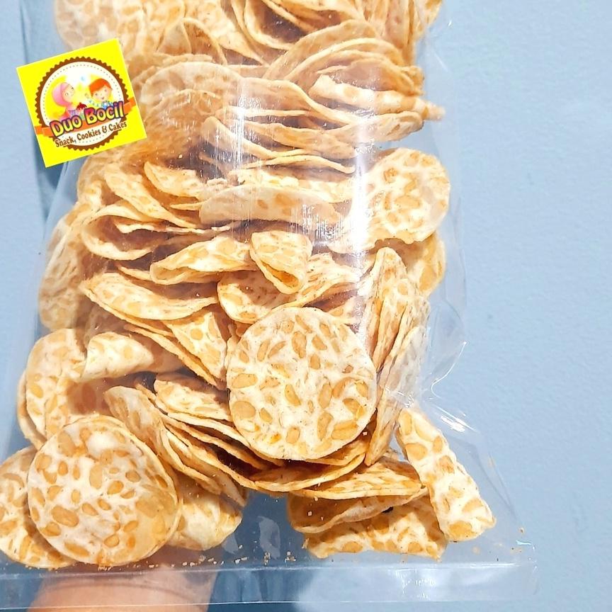 

✶ Keripik Tempe Oven Mini Spesial 1 Kg - Duo Bocil Snack ✬