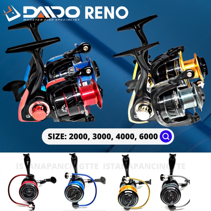 REEL SPINNING DAIDO RENO ECO 6BB 4000/6000 ISTANAPANCINGTTE