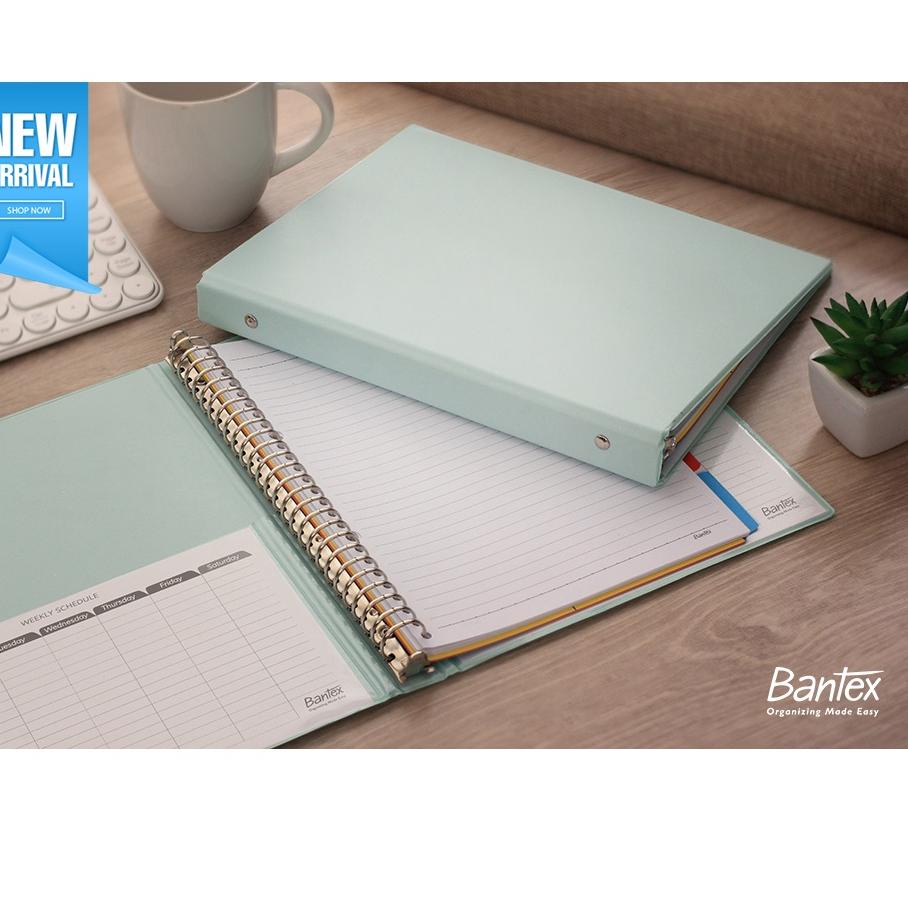 

Buruan Serbu Bantex Binder Note B5 26 Ring Besi Loose Leaf Multiring Binder Cool Aqua 1326 76