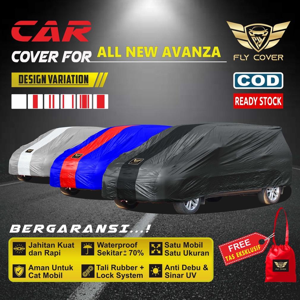 Body Cover ALL NEW AVANZA / Sarung Mobil Toyota AVANZA 2019, 2020, 2021, 2022 /Mantel Mantol Tutup P