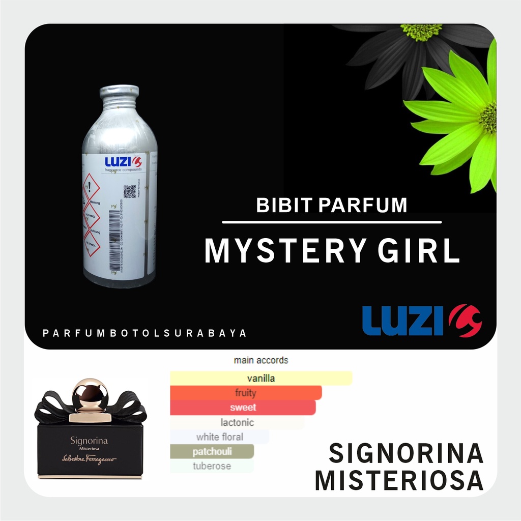 Bibit Parfum - Mystery Girl | Signorina Misteriosa by Luzi | 500gr Segel