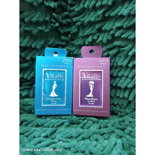 VITALIS POCKET COLOGNE SPRAY