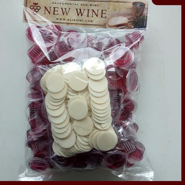 

✤ Anggur Peran Cup + Hosti Isi 100 Cup ✱