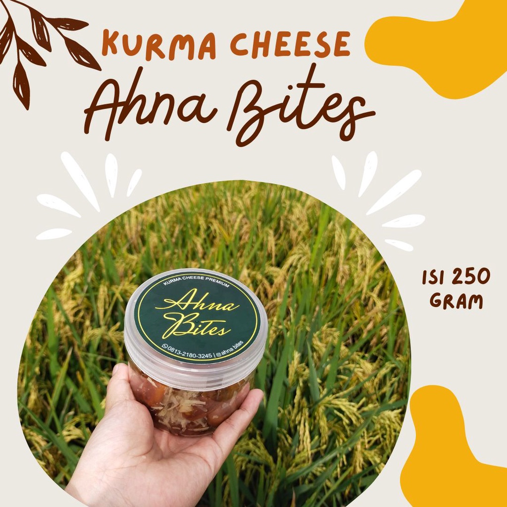 

Kurma Cheese Ahna Bites Kurma isi Keju Tanpa Biji Double Cheese Kurma Sukari isi Keju Bandung