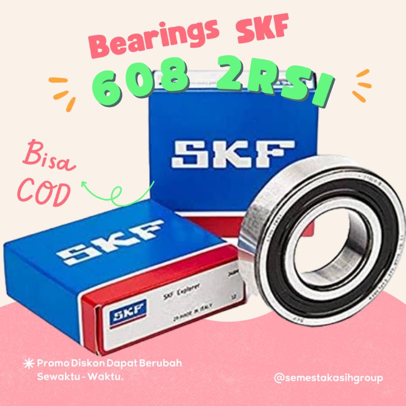 Bearing SKF 608 2RSI