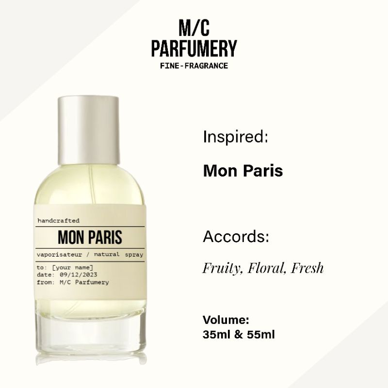 PARFUM WANITA Y*L MON PARIS EDP MC PARFUMERY