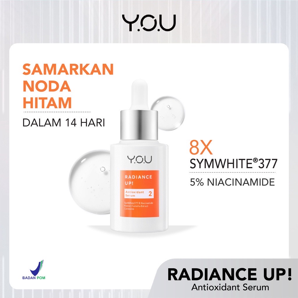 READY STOCK !!!!! PAKET YOU RADIANCE UP SERIES | Anti Oxidant Serum | Pure Cica Essence | Deep Moisturizing