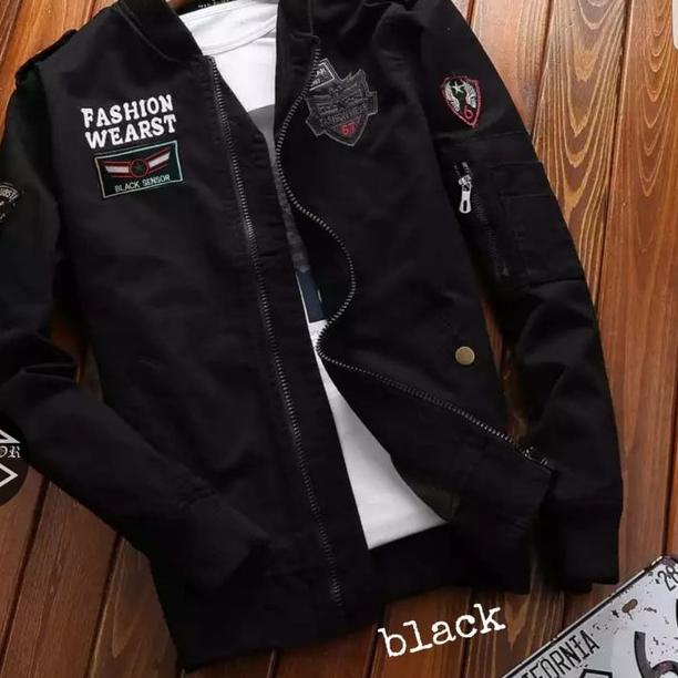 ☆ [ BEST SELLER ] Jaket Pria Bomber Jacket Aragon Army Military Tren Terbaru Jaket Pria IKC CBR Klas