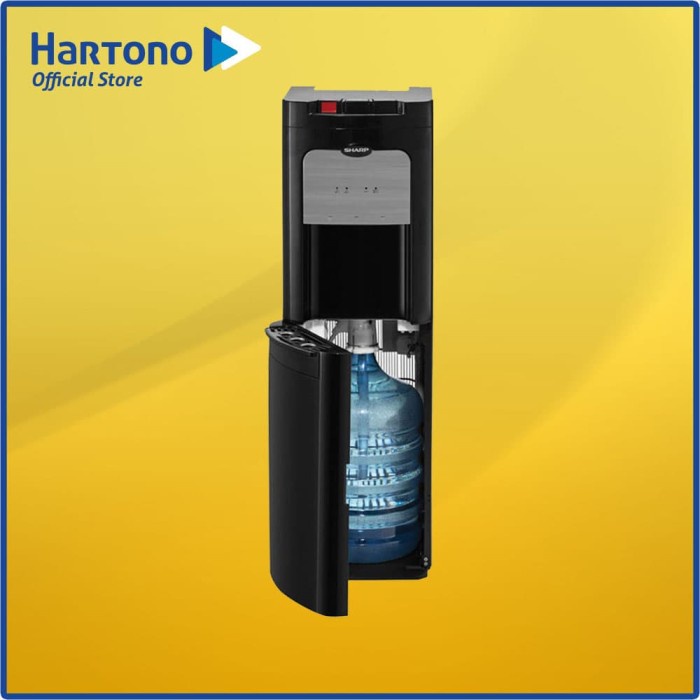 Sharp SWD-80EHL-BK Dispenser Air Galon Bawah Hitam