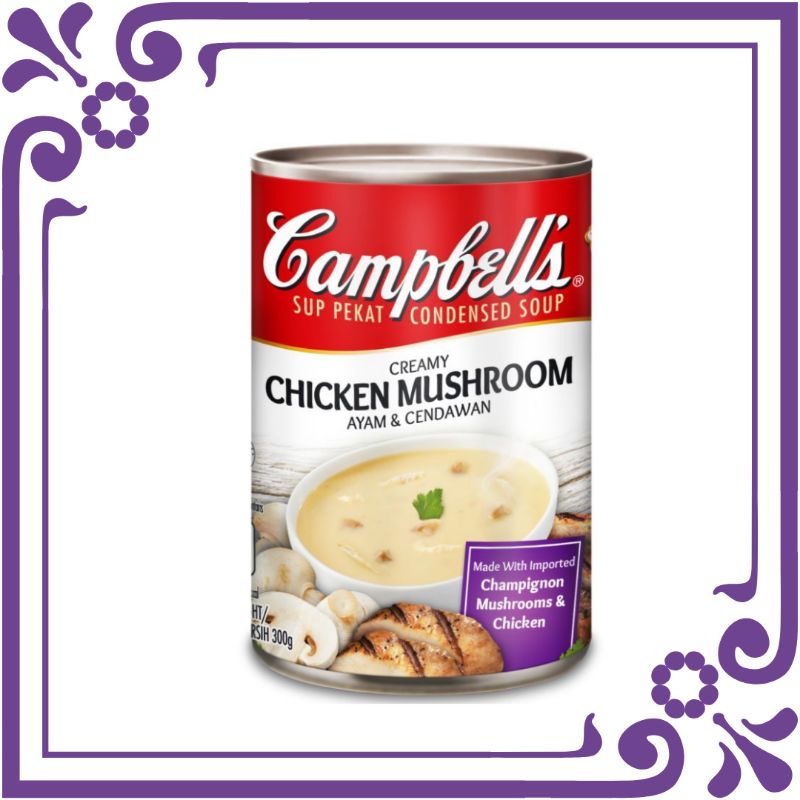 

Campbell's Creamy Chicken Mushroom 300g. Cream Soup