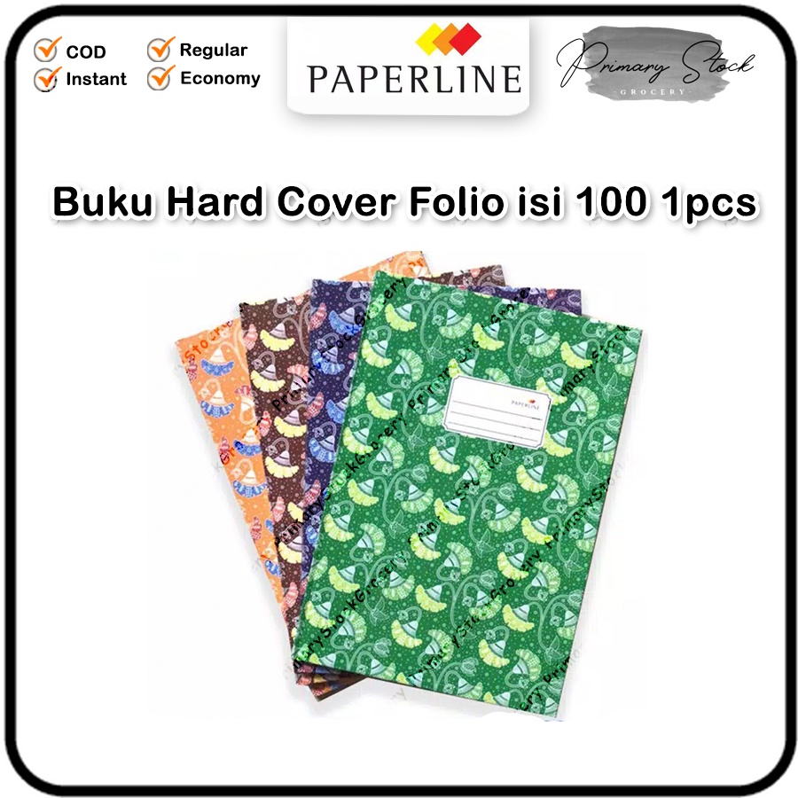 

Buku Hard Cover Folio 100 Lembar Hardcover Paperline Papperline Batik