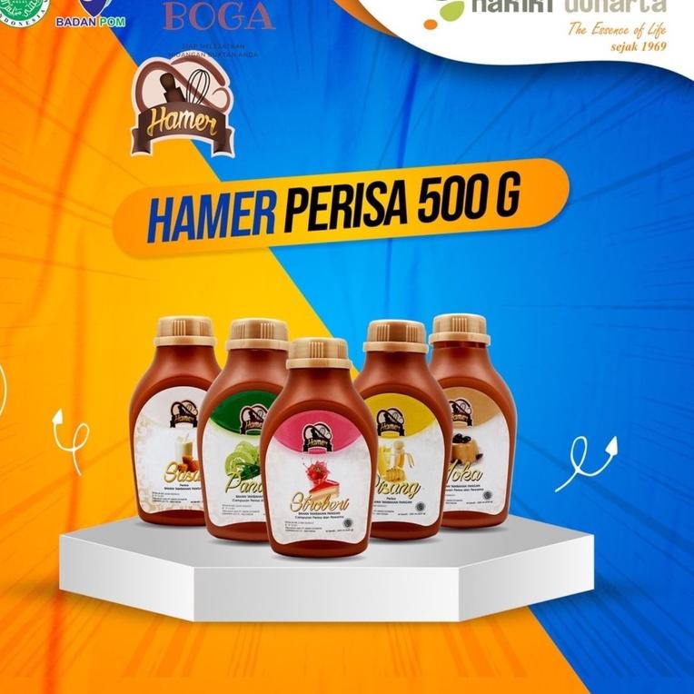 

➮ Pasta Perisa HAMER 500 gr - Bahan Bahan Makanan Pokok Kue Baking ☼