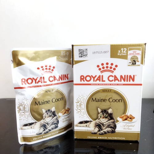 Royal Canin Mainecoon Adult Pouch 85gr // Makanan Kucing Basah Mainecoon