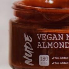 

➼ NUDE - Vegan Nood Almond Butter 180g Smooth, Spread, No added sugar, Gluten Free, Diet not Nutella ✵