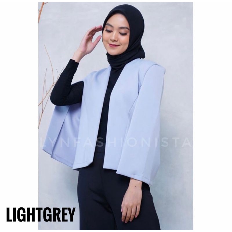 (TERMURAHH)CAPE BLAZER WANITA KOREA/CAPE BLAZER NAGITA/BLAZER OFFICE