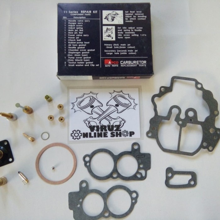 Repair Kit Carburator Karburator Karbu Suzuki Esteem Estem 1300Cc 1.3 Kualitas Ok 