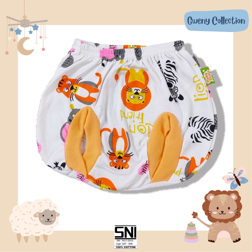 Celana Kacamata Bayi / Celana Kacamata Anak Motif Lion Friend Baby Glow