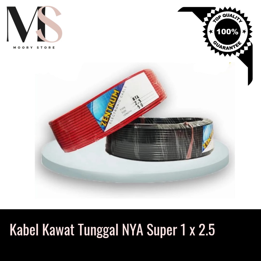 Kabel Listrik Kawat NYA Super 1 x 2.5 (43 meter) Kawat Besar