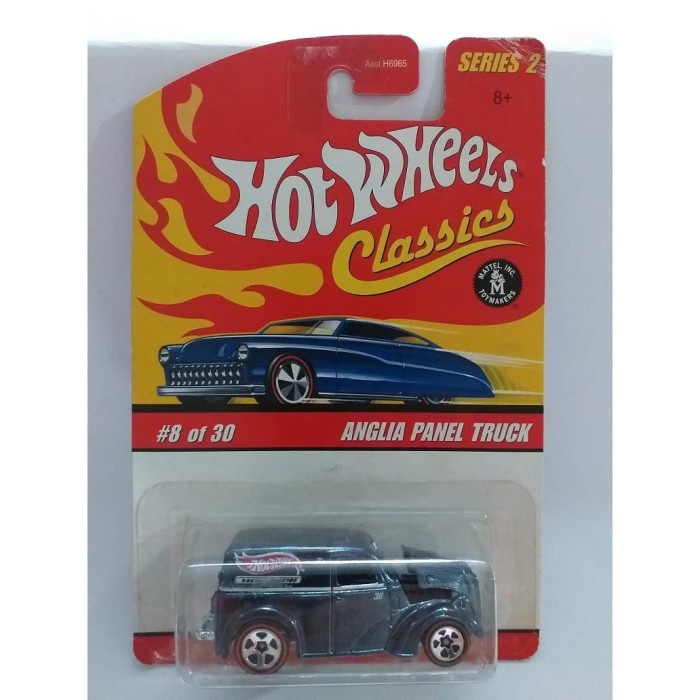 HOT WHEELS CLASSIC ANGLIA PANEL TRUCK BIRU TERMURAH
