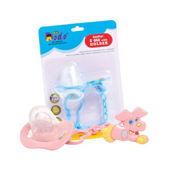 Dodo Empeng Empong Dot Bayi Silikon Gepeng Silicone Soother Teether Pacifier SO50 ▪ GQ.3Fe23y