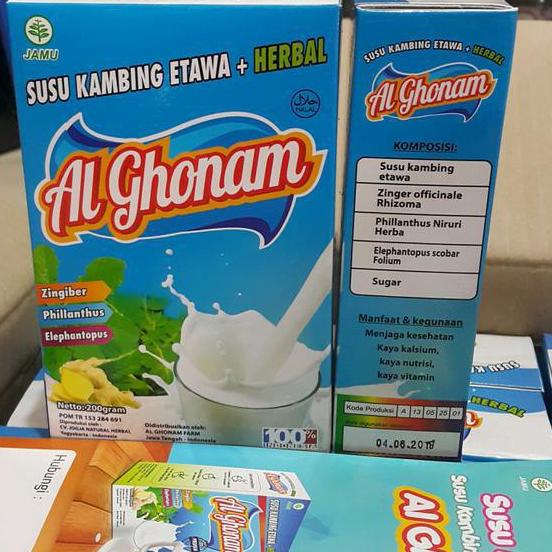 

Jangan Sampai Kehabisan!!!❄️ AL GHONAM ORIGINAL Susu Kambing Etawa Plus Herbal (Susu Kambing Ettawa AlGhonam Bubuk) Rasa Original