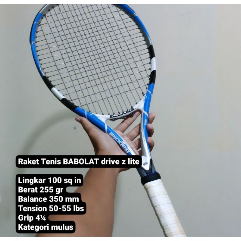 Raket Tenis BABOLAT drive z lite + tas